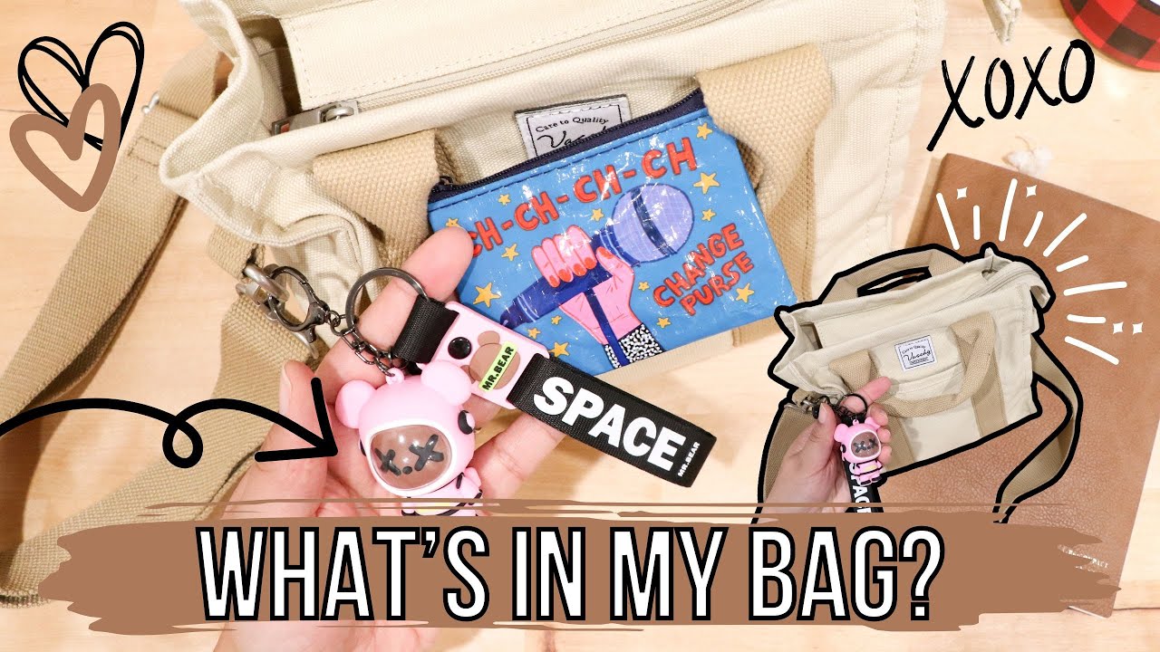 What's In My Bag | 1st Week in my Common Planner | Neutral Crossbody