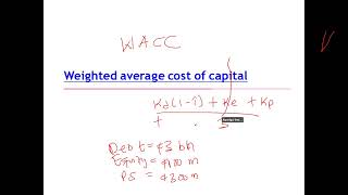 11. Cost of Capital Video 3 (Weighted Average Cost of Capital)