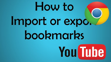 How to Backup & Restore Bookmarks in Google Chrome