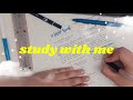 study with me ˚✧₊⁎ 1h de estudos + lofi