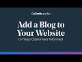 Add a Blog on Your Website to Keep Your Customers Informed
