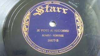 Download Lagu Roméo Pérusse - Je vous ai reconnu (78rpm) MP3