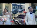 Exclusivewow akwaboah  his beautiful wife set off with a massive convo to their white wedding 