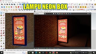 Make Neon Box Lights Light up in Sketchup screenshot 4