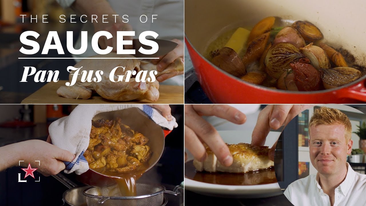 How to Make a Jus Gras Pan Sauce The Secrets of Sauces YouTube