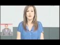 لحظة سقوط حمالة صدربثينة كامل على الهواء 2014