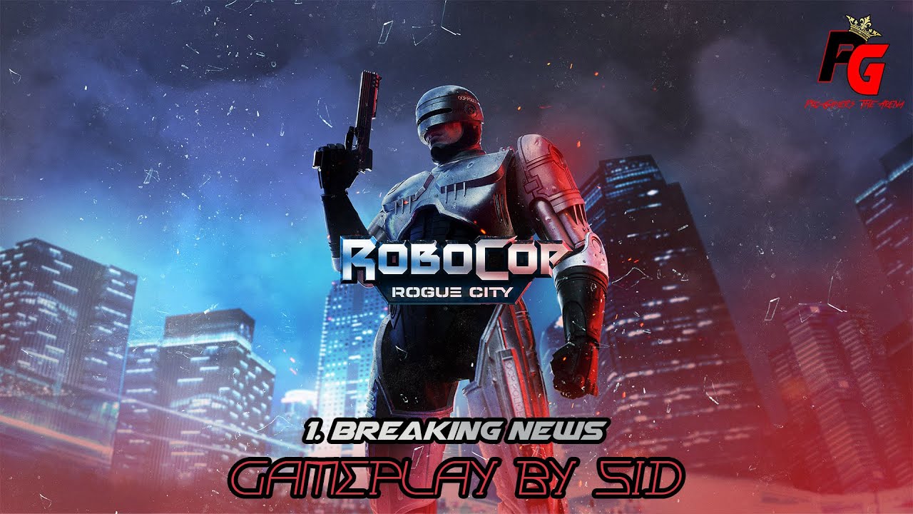 RoboCop: Rogue City | 1 Breaking News | 4K Gameplay | Hindi Commentary