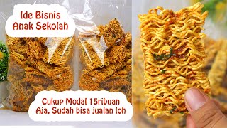 IDE BISNIS ANAK SEKOLAH , CUKUP MODAL 15RIBUAN AJA UDAH BISA JUALAN MIE GORENG PEDAS DAUN JERUK