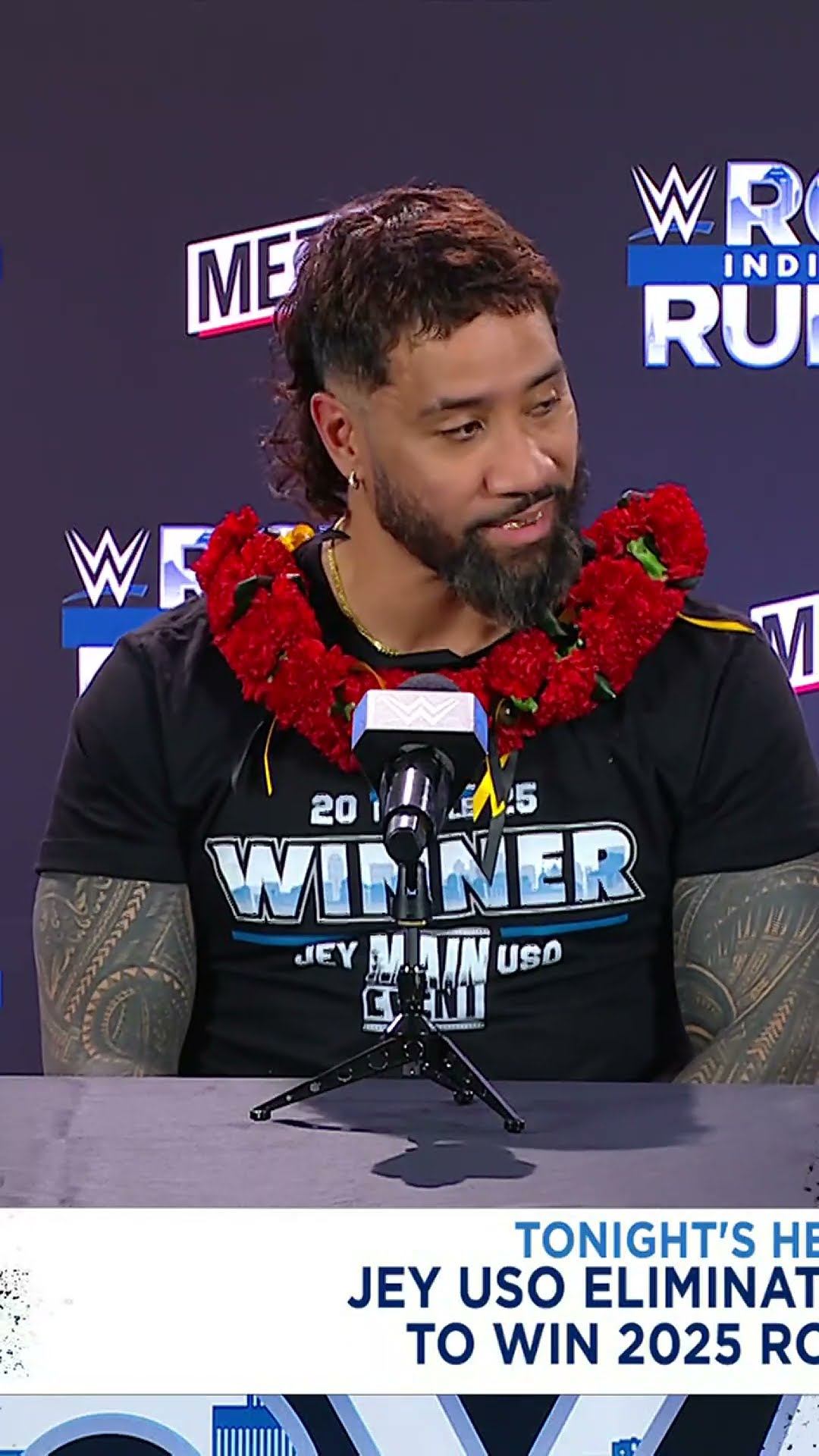 Better keep an eye out, Gunther... Jey Uso is in the market for a title ? #RoyalRumble