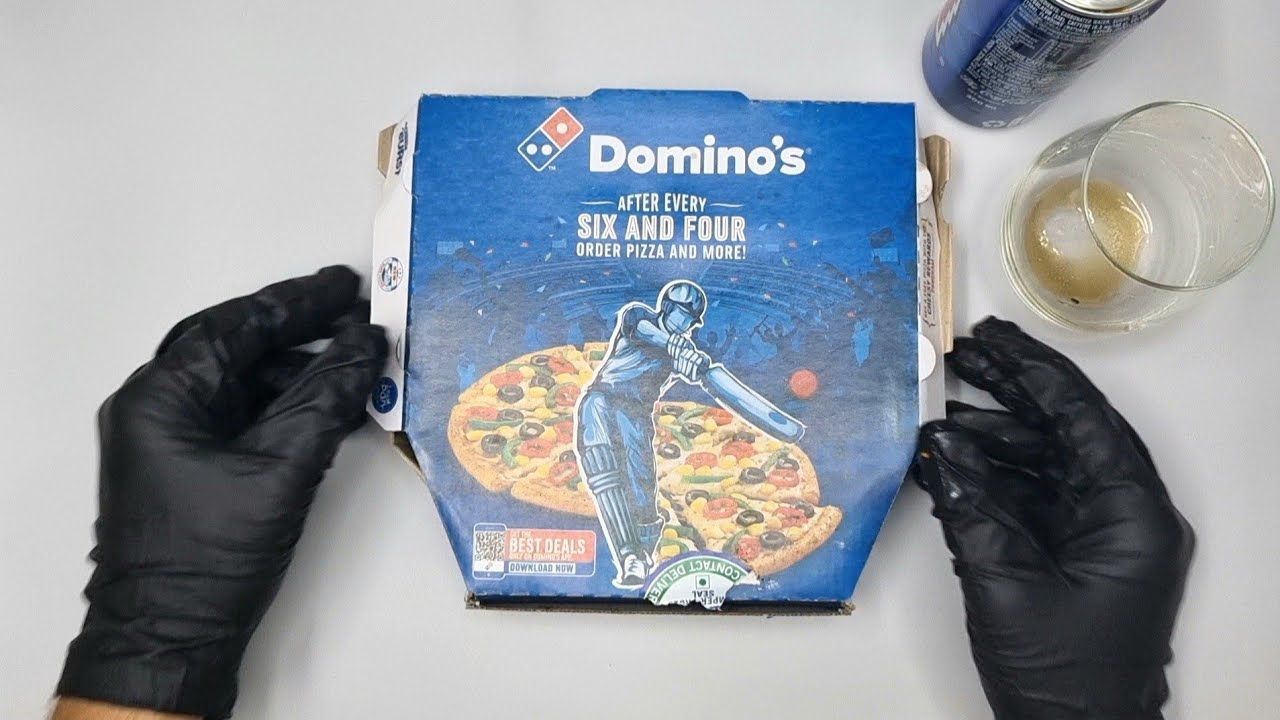 🍕 Domino's New Paneer, Onion & Capsicum With Desi Makhani Sauce Pizza