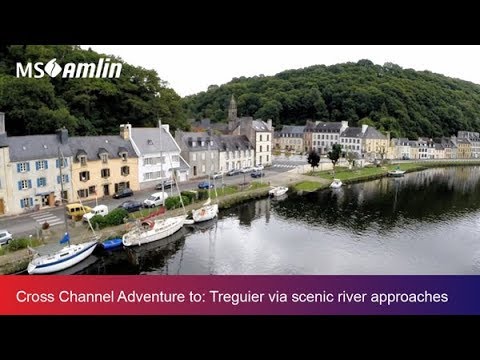 Cross Channel Adventure to: Treguier via scenic river approaches