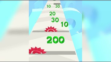 Number Stack 3D Run - Level Up Number Master (Maths Game, Infinity Ads) Part 2
