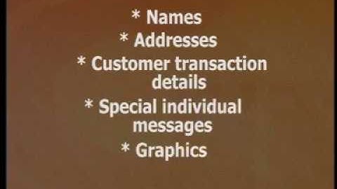 Tripple Gee Variable Data Prints VDP documentary