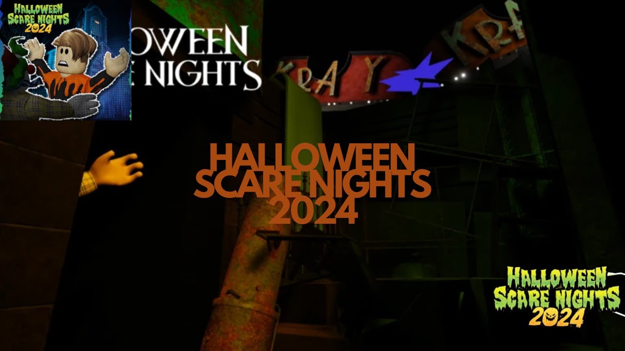 HALLOWEEN SCARE NIGHTS 2024 AT UNIVERSAL STUDIOS ROBLOX - YouTube
