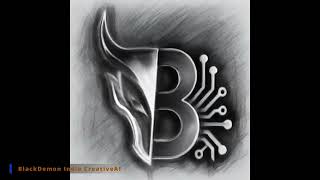 BlackDemonIndia Creative AI Logo Evolution 🚀🎨 AI Generated #creativeai #BlackDemonIndia #logo