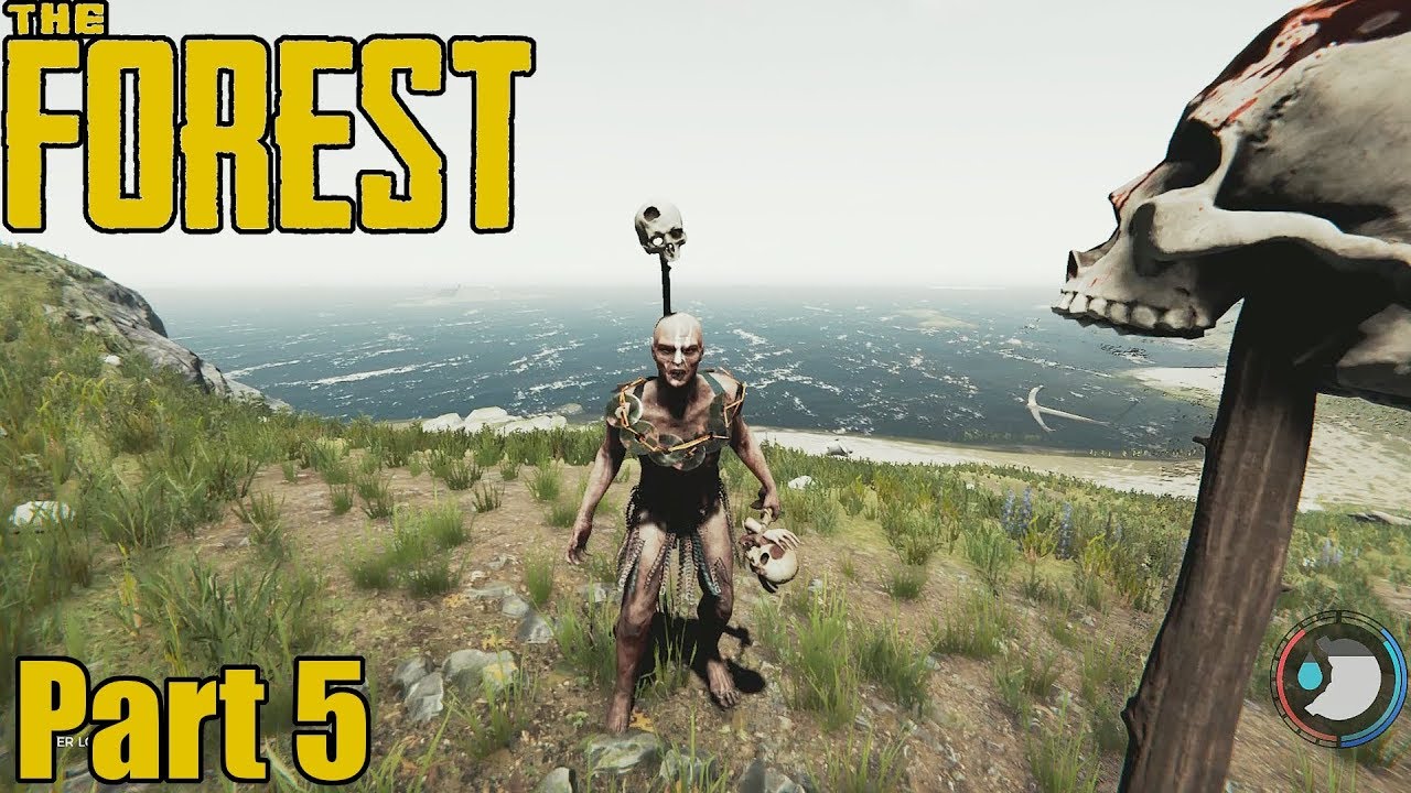 The Forest Survival Crackin Skulls Chopping Limbs Part 5 Youtube