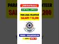 📢 New Govt Vacancy | DLSA Maharajganj Vacancy! ✨ Para Legal Volunteer (PLV) Posts 10th Pass! #shorts
