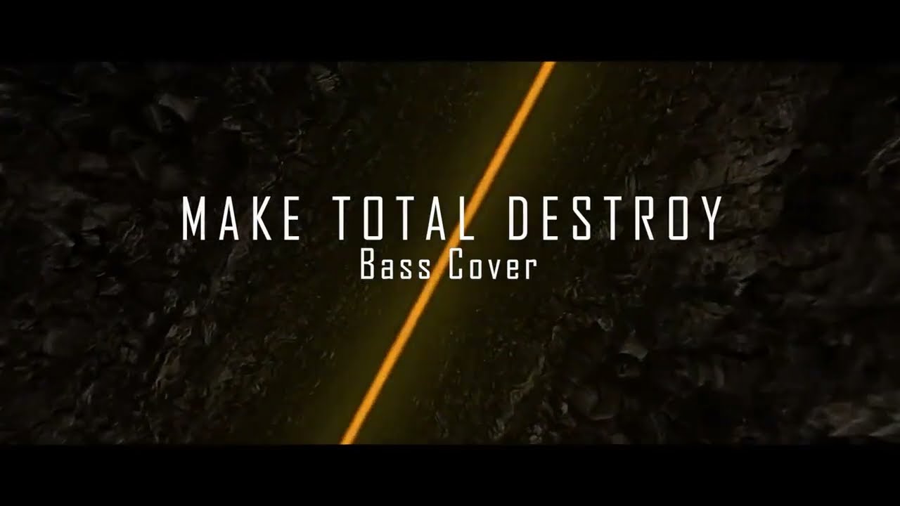 PERIPHERY - Make Total Destroy (Bass Cover)