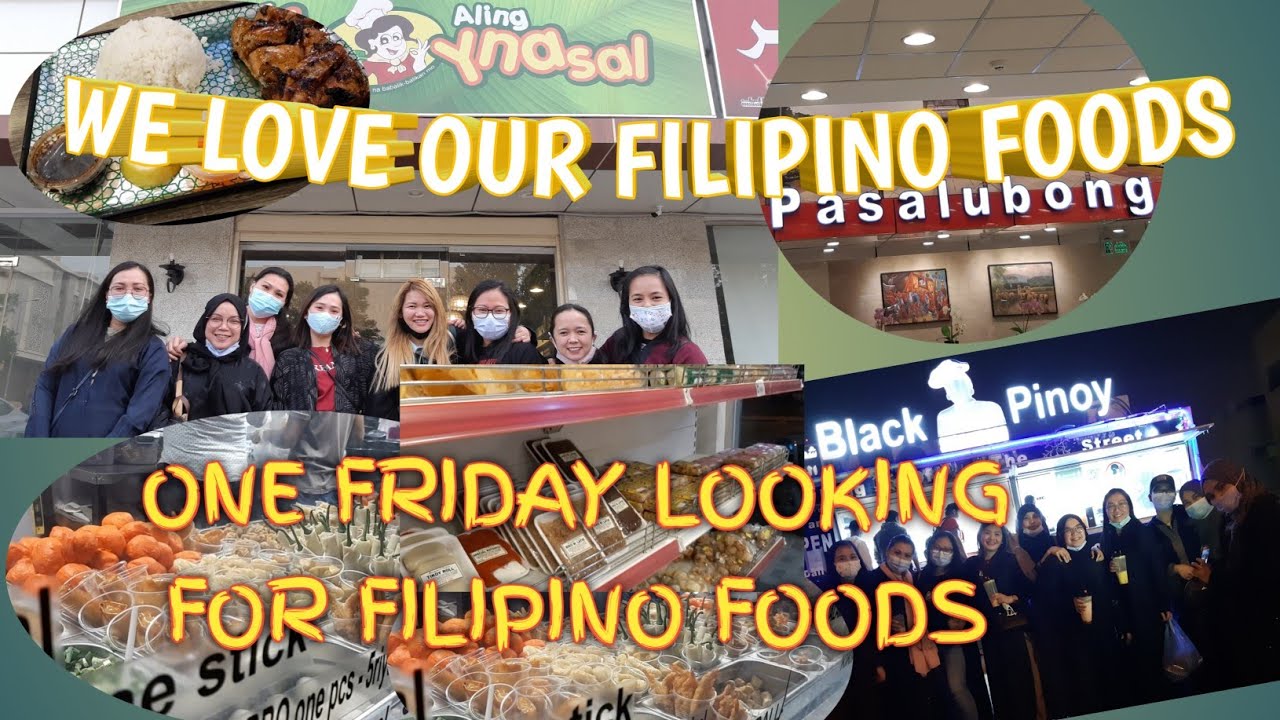 FILIPINO FOODS IN RIYADH | ALING INSAL | BLACK PINOY | PASALUBONG ...