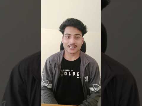 AAYUSH BK INTRODUCTION VIDEO