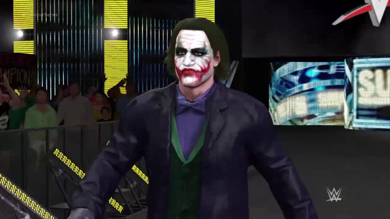 THE JOKER VS BATMAN WWE 2K17 LIVE SURVIVOR SERIES MATCH