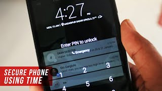 Secure phone using Time PIN : Android security tips screenshot 1