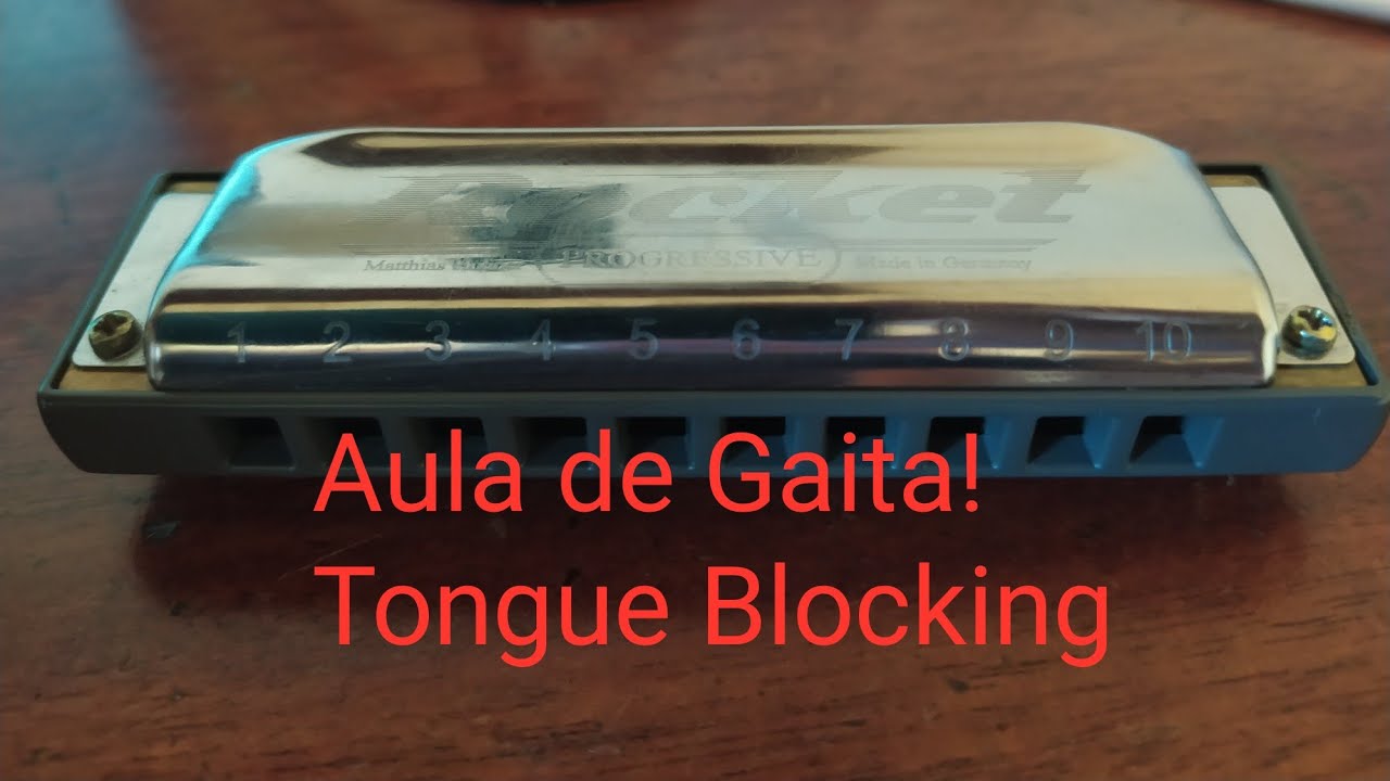 AULA: TONGUE BLOCKING NA GAITA! (dicas, exemplos, efeitos e etc)