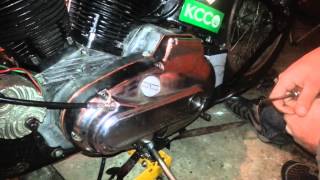 1971 & up harley ironhead clutch& cable adjustment