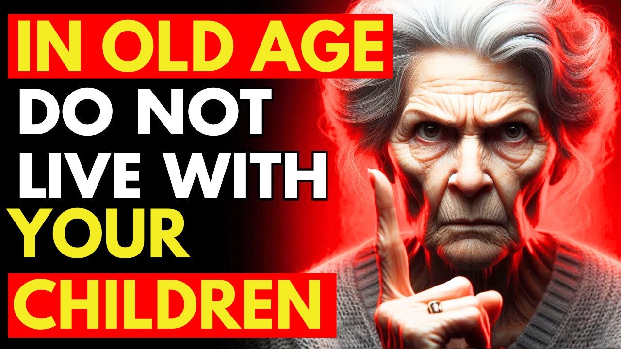Why Living Close to Your Children in Old Age Could Be the Biggest Mistake of Your Life | Stoicism