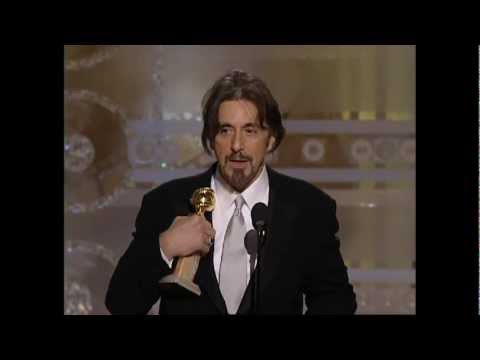 Al Pacino Wins Best Actor Mini Series - Golden Globes 2004