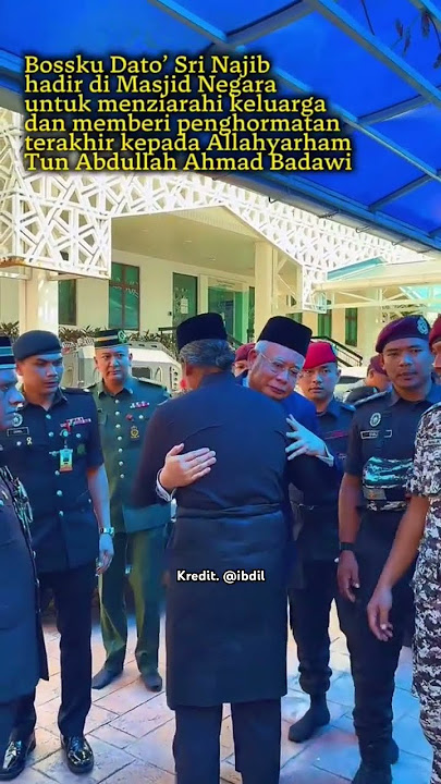 #khairyjamaluddin #najibrazak | Najib dibenar beri penghormatan terakhir kepada Allahyarham Pak Lah