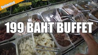 199 Baht ALL YOU CAN EAT BBQ Buffet in Phuket 🇹🇭 (Locals Love This!)