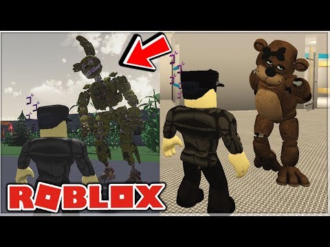 I Meet Springtrap At Fazbears Fright Roblox Freddy S Ultimate Roleplay Youtube - roblox freddy's ultimate roleplay how to get springtrap