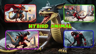 Amazing Animal Hybridmind-Blowing Animalmonster Fusions With Marvel And Dc Characters