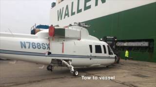 S76 Landing, preparation and shipping December 2016