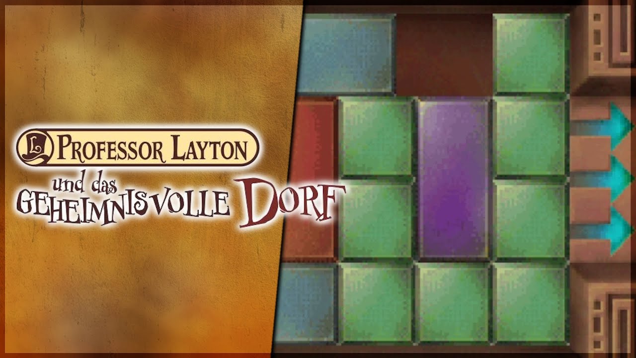 Schieberei für drei - #27 PROFESSOR LAYTON UND DAS GEHEIMNISVOLLE DORF