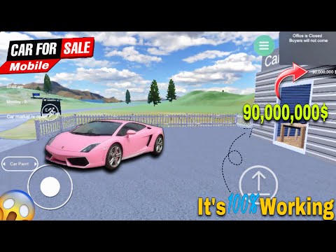 Car for sale unlimited cash 90000000$ Glitch or Hack || It’s working 100% iOS device