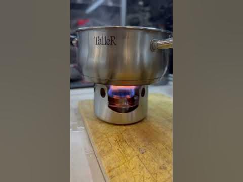 Спиртовая горелка для похода. - YouTube