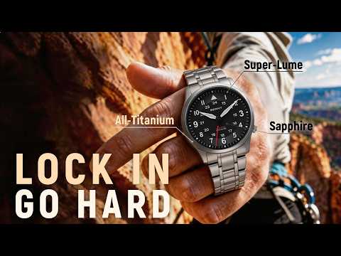 No Overpaying. 😎 Tough & Styled for 24/7 Action! 🔥 Ultra-Durable Field Watch Beyond the Commute
