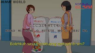 belajar bahasa jepang   ep 14    KOKO  NI  GOMI  O  SUTETE  MO  II  DESU  KA