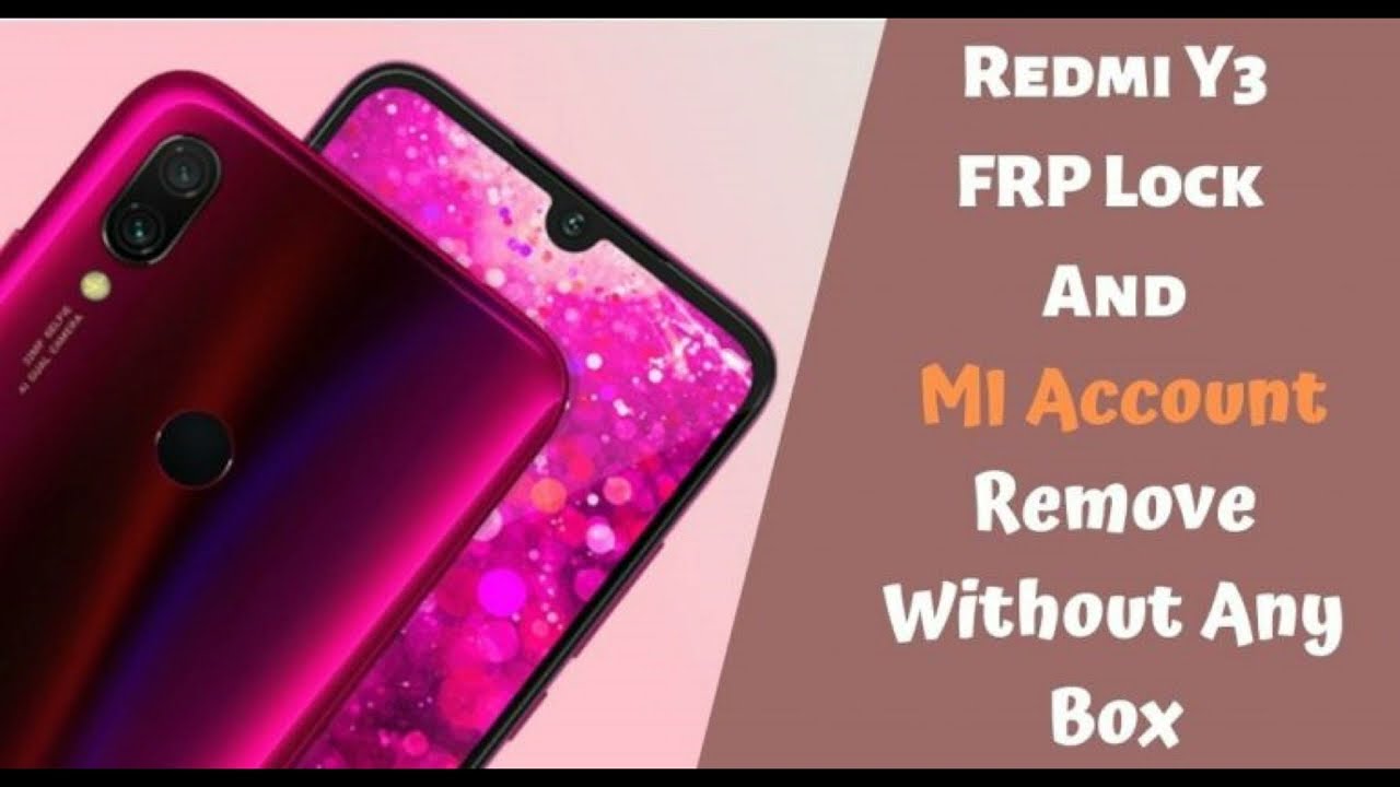 Redmi 7 Mi Account Dongle