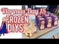 VLOGMAS 2019 DAY 15 | Frozen Birthday Party Favors, DIYs