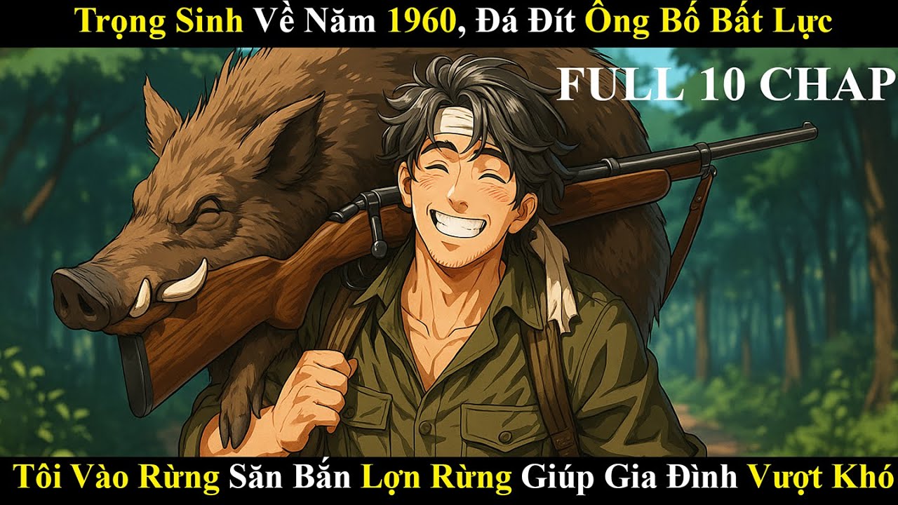 FULL 10 CHAP | Trọng Sinh Về Năm 1960, Tôi Đá Đít Ông Bố Bất Lực Ra Ở Riêng Rồi Vào Rừng Săn Thú
