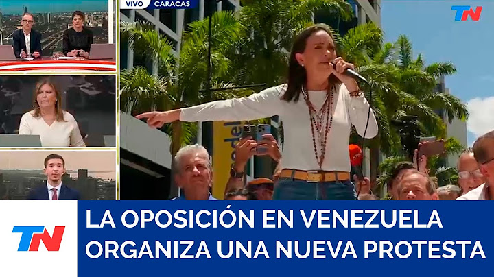 CRISIS EN VENEZUELA I A un mes de las polémicas elecciones la oposición protesta en las calles