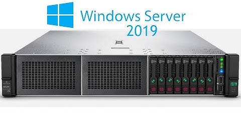 HPE ProLiant DL380 | Gen-10 | Windows Server 2019 STND installation