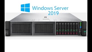 HPE ProLiant DL380 | Gen-10 | Windows Server 2019 STND installation