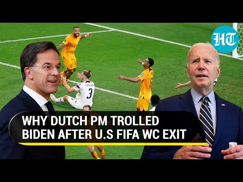 'Sorry Joe': Biden trolled after football or soccer banter with Dutch PM | FIFA WC 2022