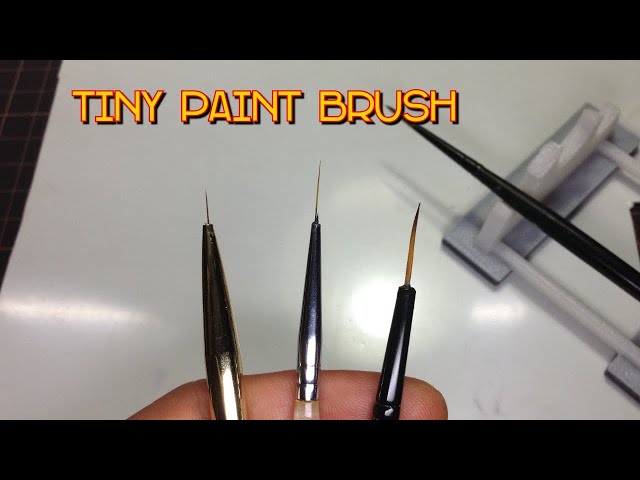 How To Make Tiny Paint Brush 