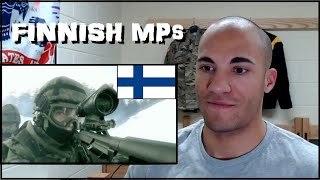 US Marine reacts to Finnish Military Police