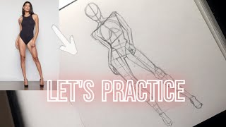 Beginner's Guide to Figure Drawing: Step-by-Step Pose Construction Tutorial